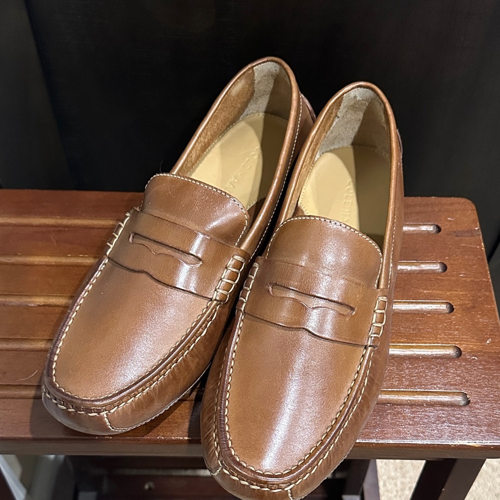 Brown Leather Loafers